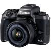 Цифровой фотоаппарат Canon EOS M5 15-45 IS STM Black Kit (1279C046)