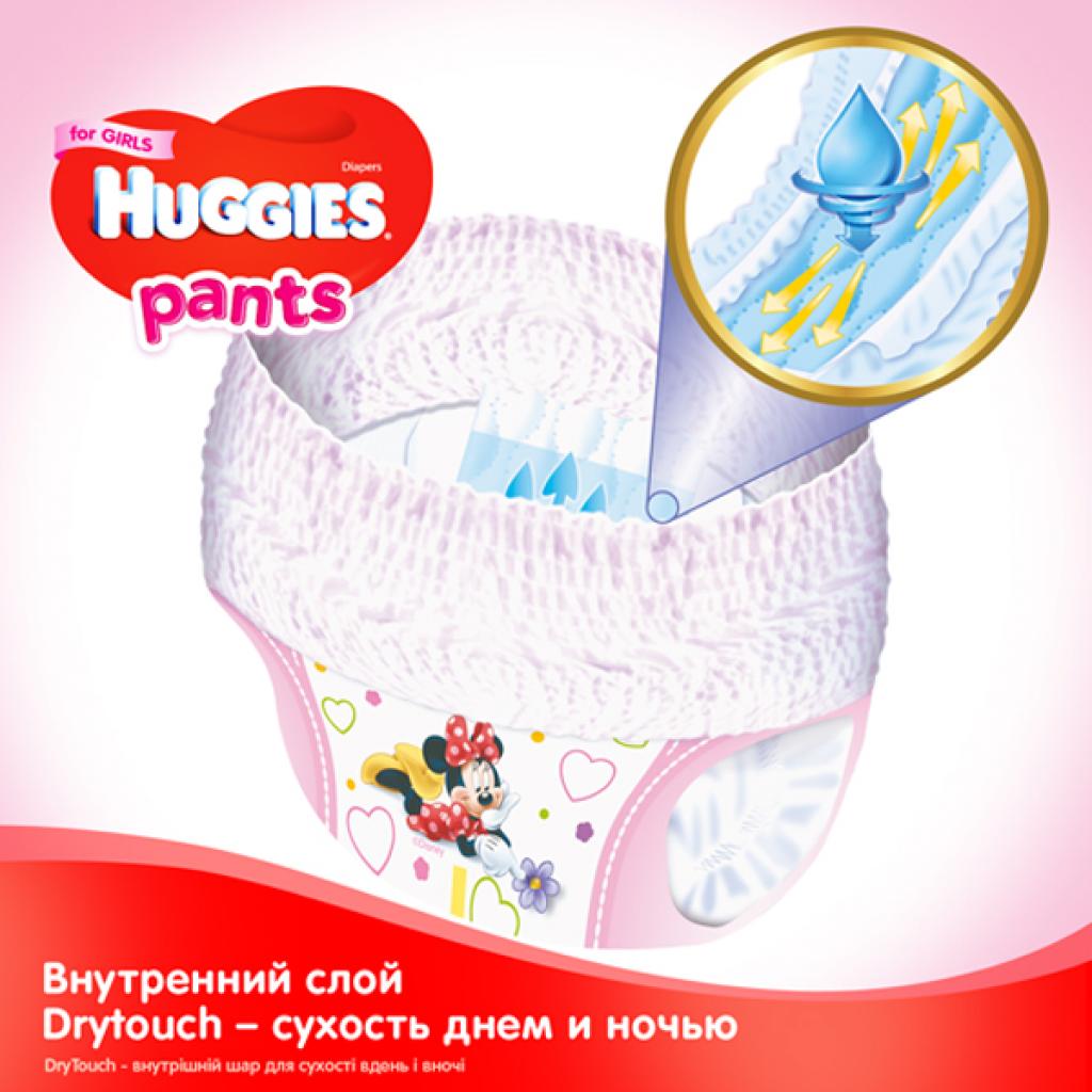 Підгузки Huggies Pants 6 для девочек (15-25 кг) 36 шт (5029053564050) зображення 3