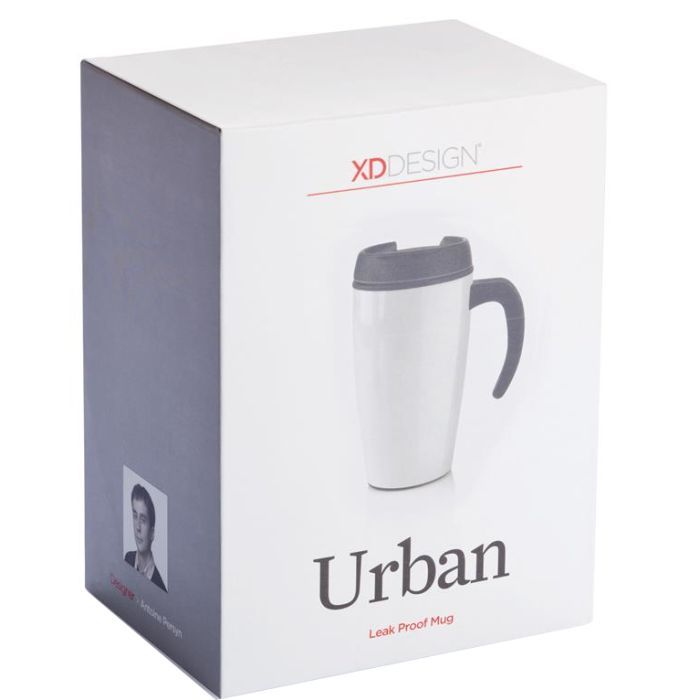 Термокружка XD Modo Urban 400мл белая (P432.003) зображення 2
