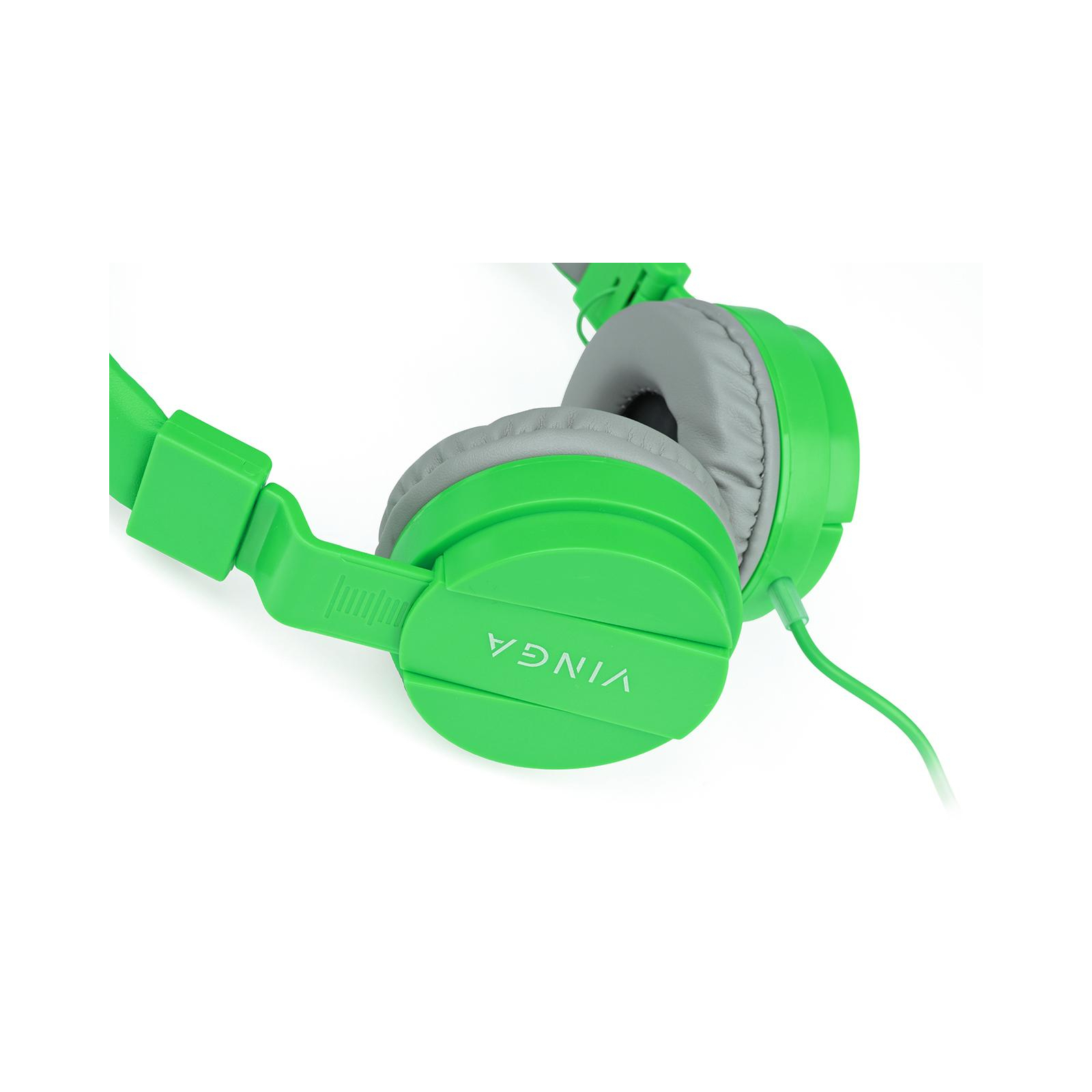 Навушники Vinga HSM035 Green New Mobile (HSM035GR) зображення 10