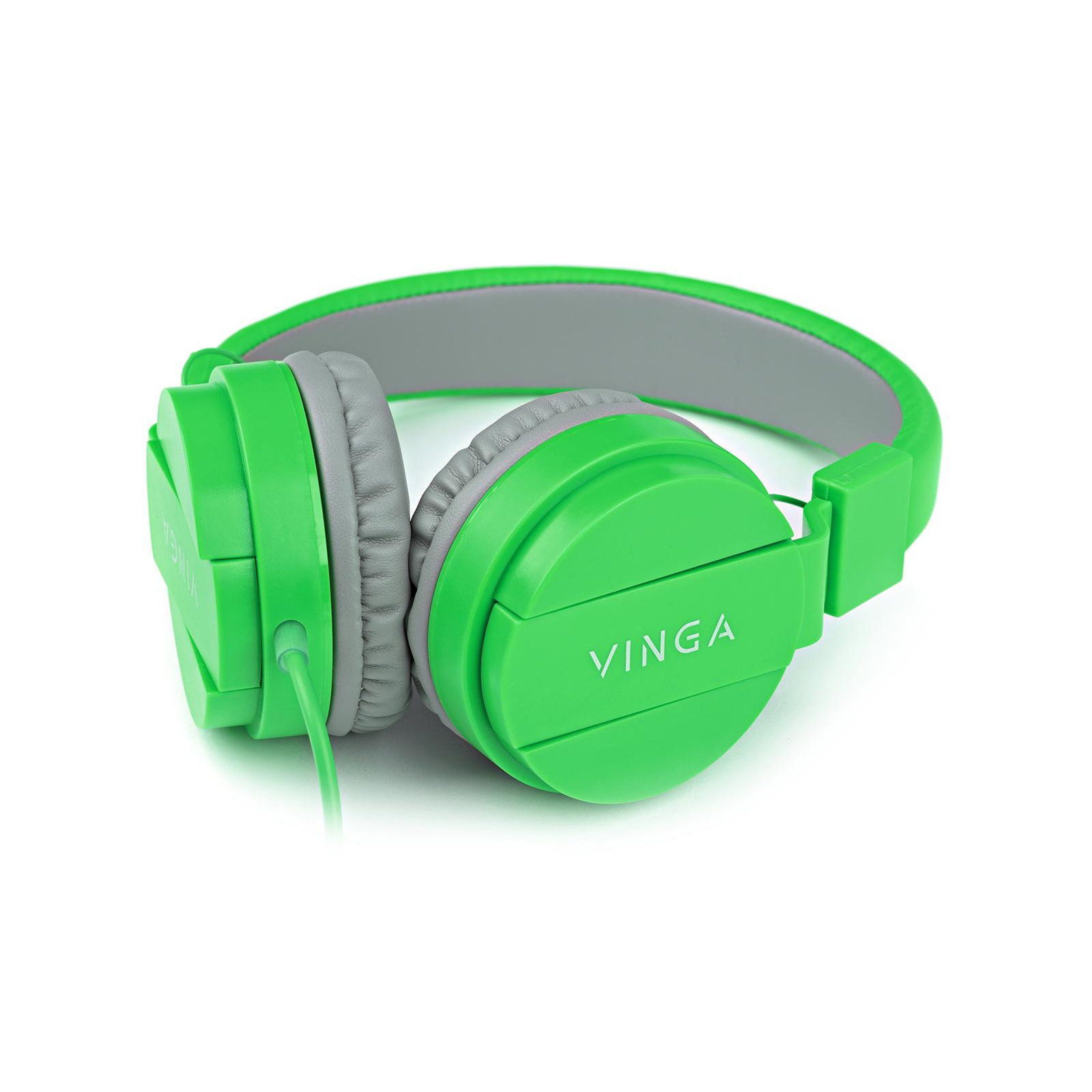Навушники Vinga HSM035 Green New Mobile (HSM035GR) зображення 8