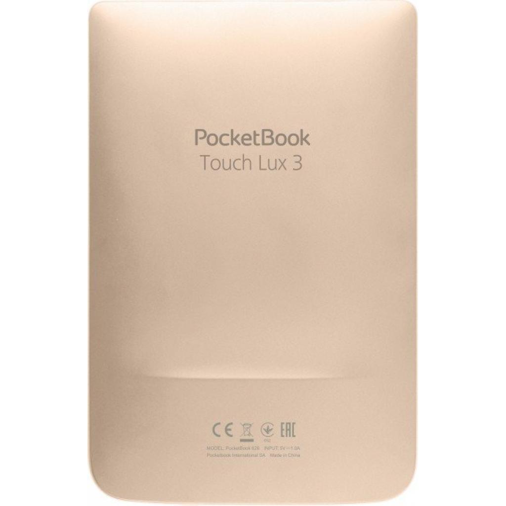 Електронна книга Pocketbook 626 Touch Lux3, Gold (PB626(2)-G-CIS) зображення 2