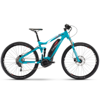 Электровелосипед Haibike SDURO FullNine 5.0 400Wh, 2017, рама 55см, синий, ход:100мм (4544510755)