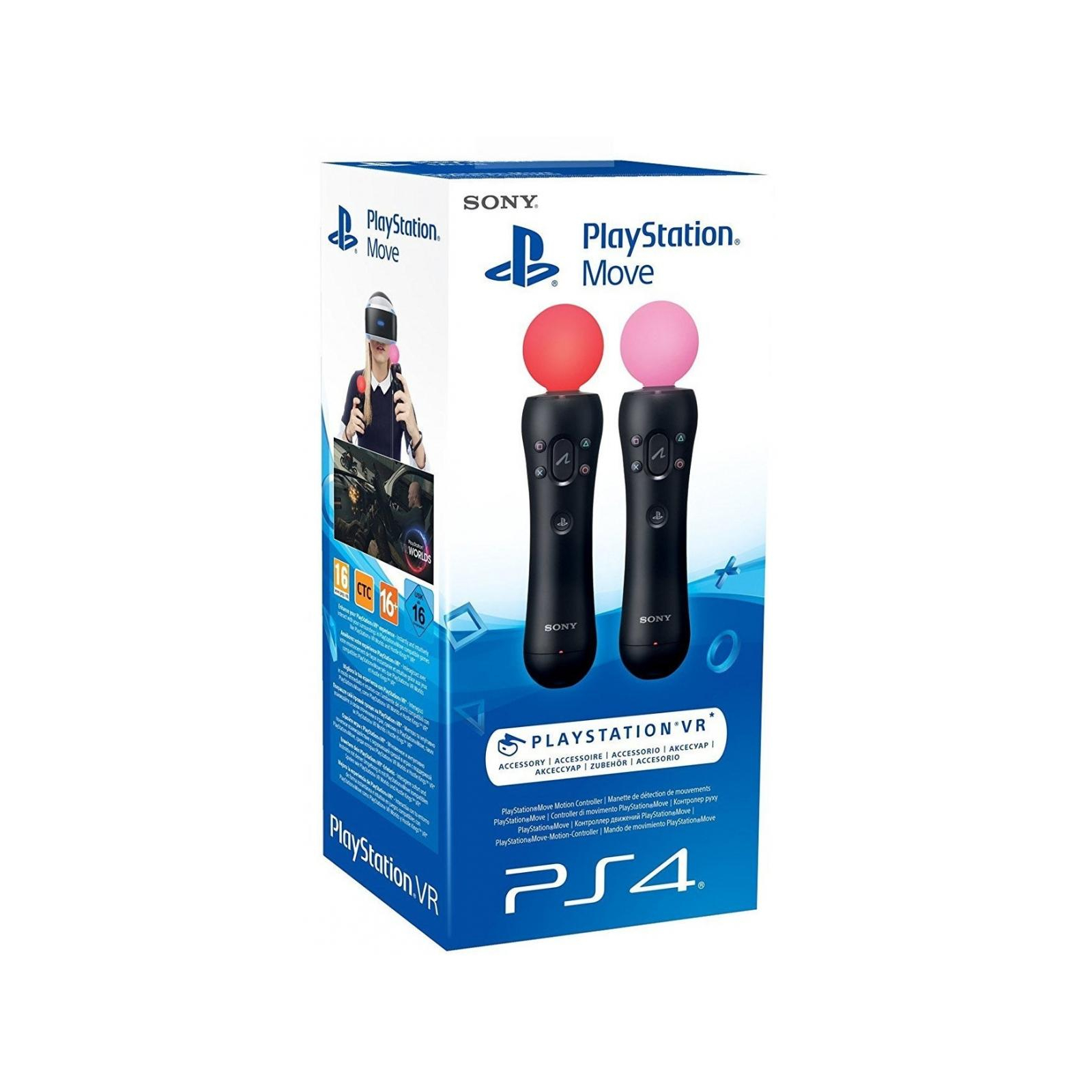 Джойстик Playstation Move для PS3/PS4/PS VR Black (9882756) изображение 4