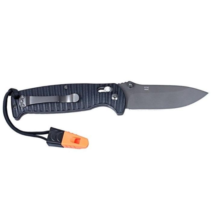 Нож Ganzo G7413P-BK-WS чёрный (G7413P-BK-WS) изображение 2