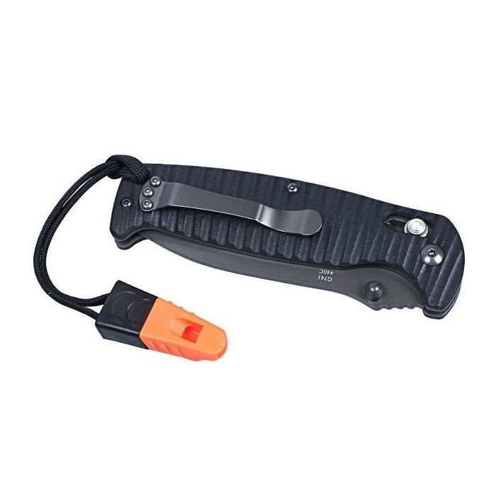 Нож Ganzo G7413P-BK-WS чёрный (G7413P-BK-WS) изображение 5