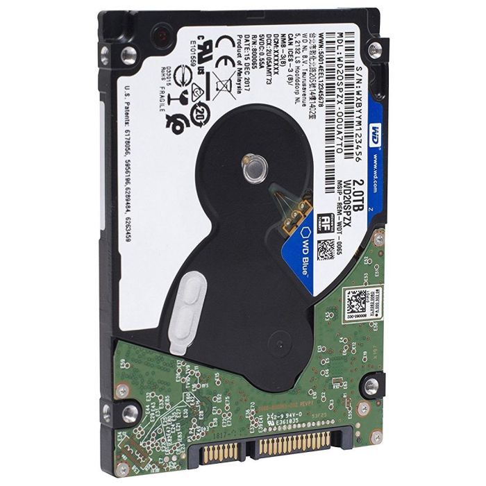 Жесткий диск для ноутбука 2.5" 2TB WD (WD20SPZX) изображение 3