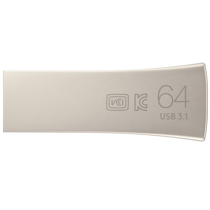 USB флеш накопитель Samsung 128GB Bar Plus Silver USB 3.1 (MUF-128BE3/APC) изображение 2