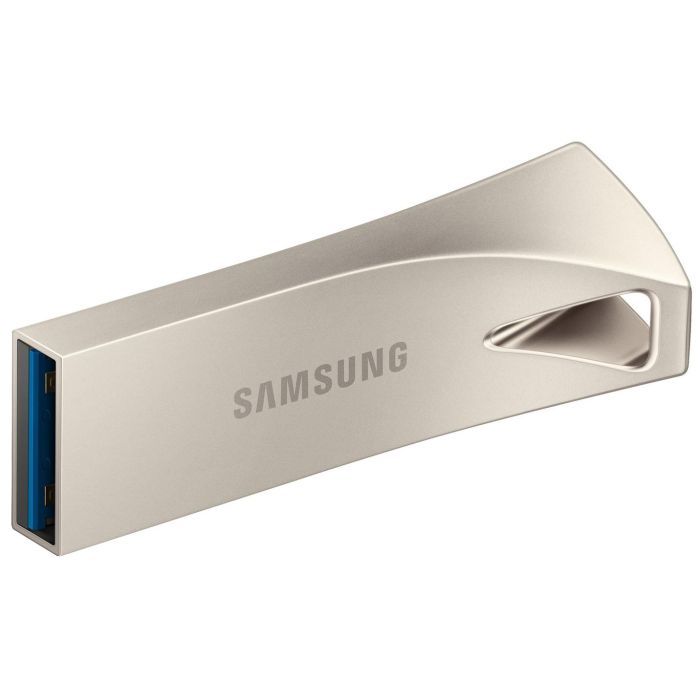 USB флеш накопитель Samsung 128GB Bar Plus Silver USB 3.1 (MUF-128BE3/APC) изображение 4