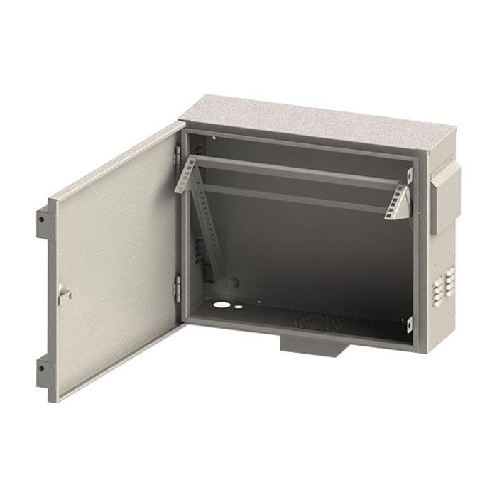 Шкаф настенный CSV 2U, 450мм, антивандальная, внешнего исполнения (VA2U-450)