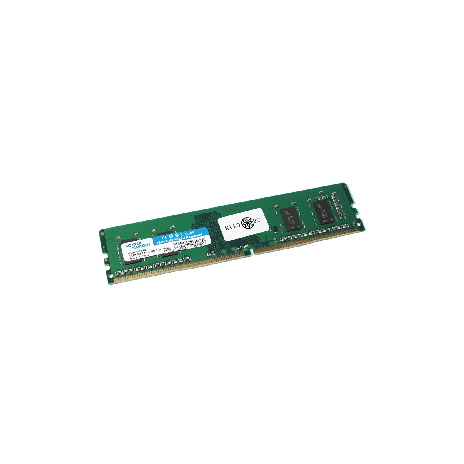 Модуль памяти для компьютера DDR4 4GB 2400 MHz Golden Memory (GM24N17S8/4)