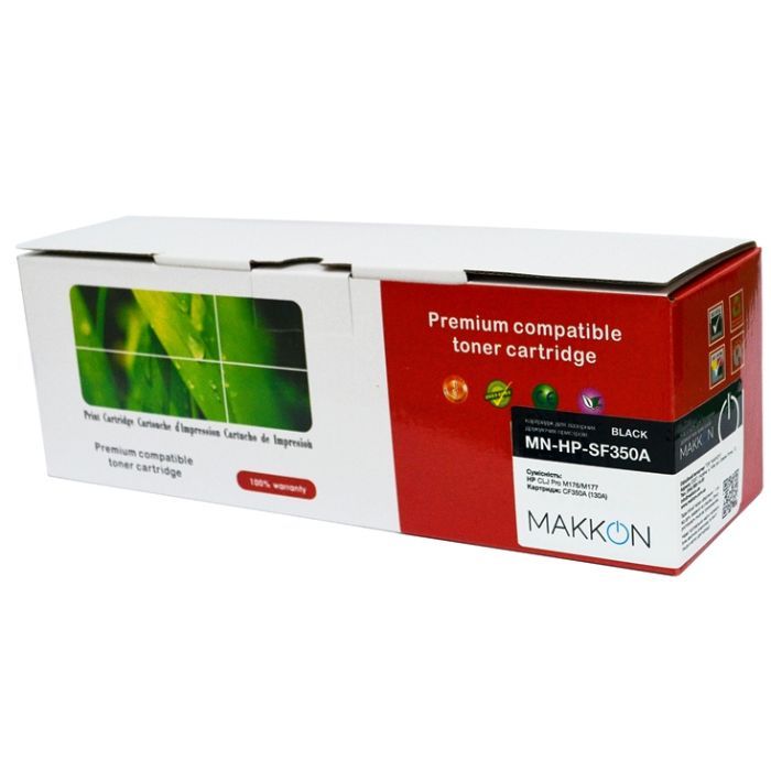 Картридж Makkon HP CLJP СF352A (130A) 1k yellow (MN-HP-SF352A)