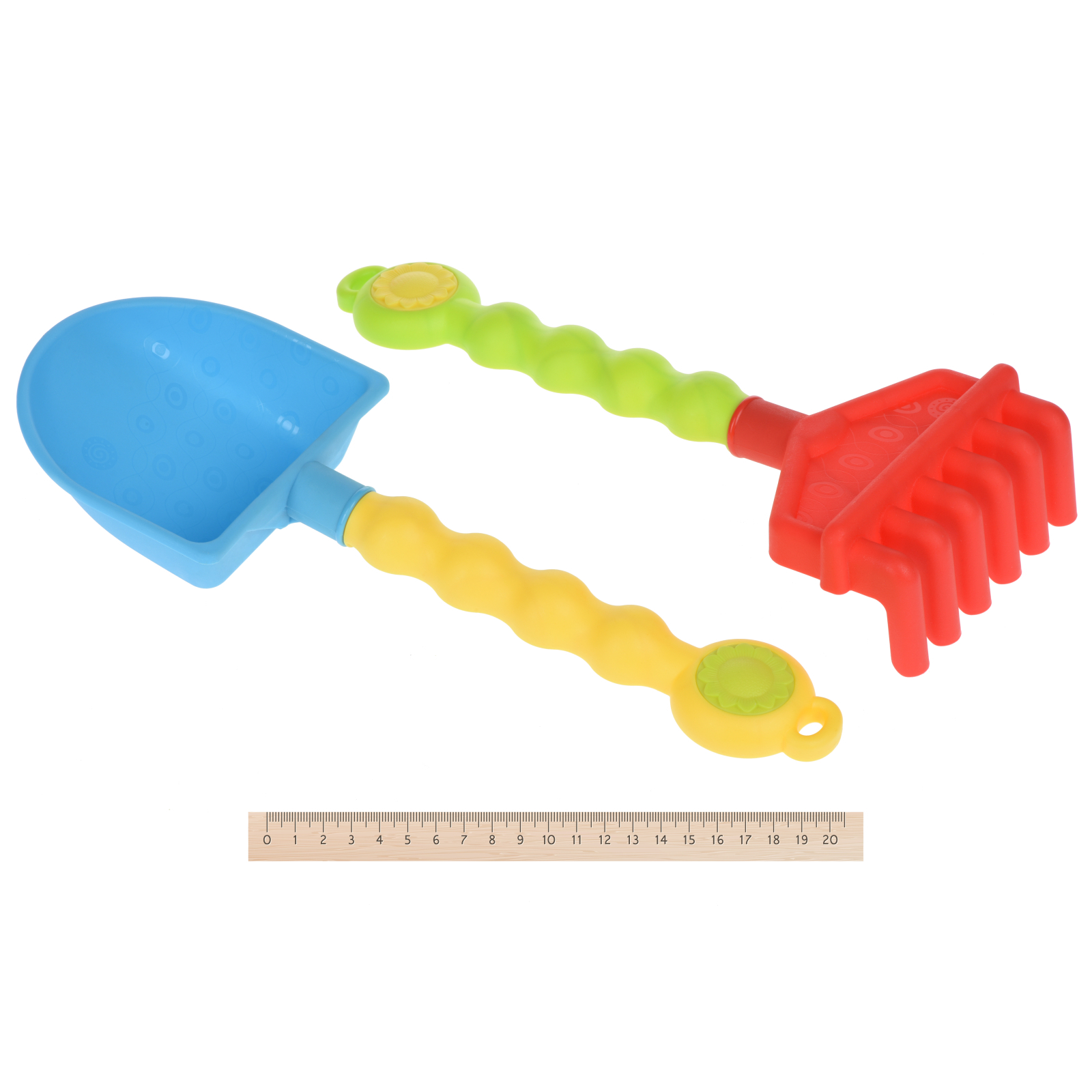 Игрушка для песка Same Toy 6 ед Ведерко розовое (976Ut-1) изображение 3