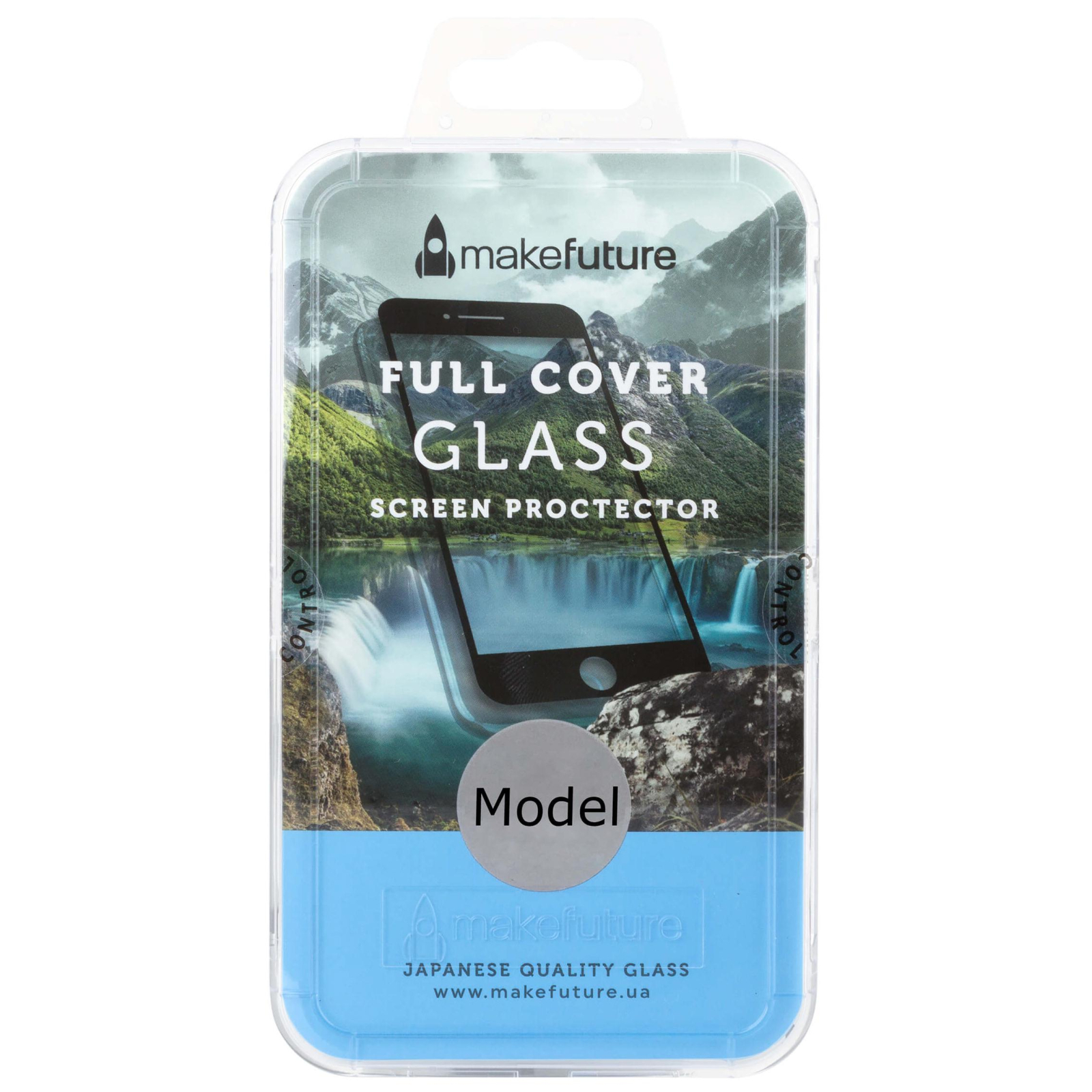 Скло захисне MakeFuture для Huawei P Smart Plus Black Full Cover Full Glue (MGFCFG-HUPSPB)
