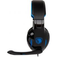 Наушники Sades SNUK Black/Blue (SA902-B-BL) изображение 2