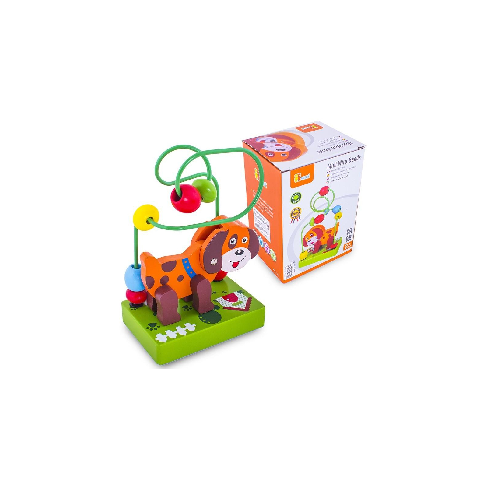 Развивающая игрушка Viga Toys Мини-лабиринт Собачка (59662) изображение 2