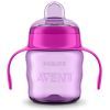 Поїльник-непроливайка Philips AVENT з м'яким носиком 200 мл рожевий, 6 міс+ (SCF551/03) зображення 2