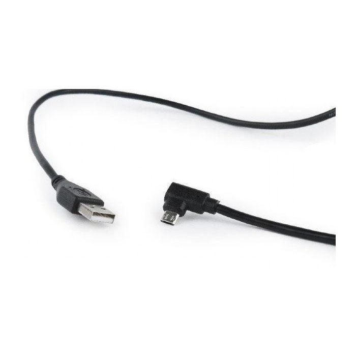 Дата кабель USB 2.0 AM to Micro 5P 1.8m угловой Cablexpert (CC-USB2-AMmDM90-6)