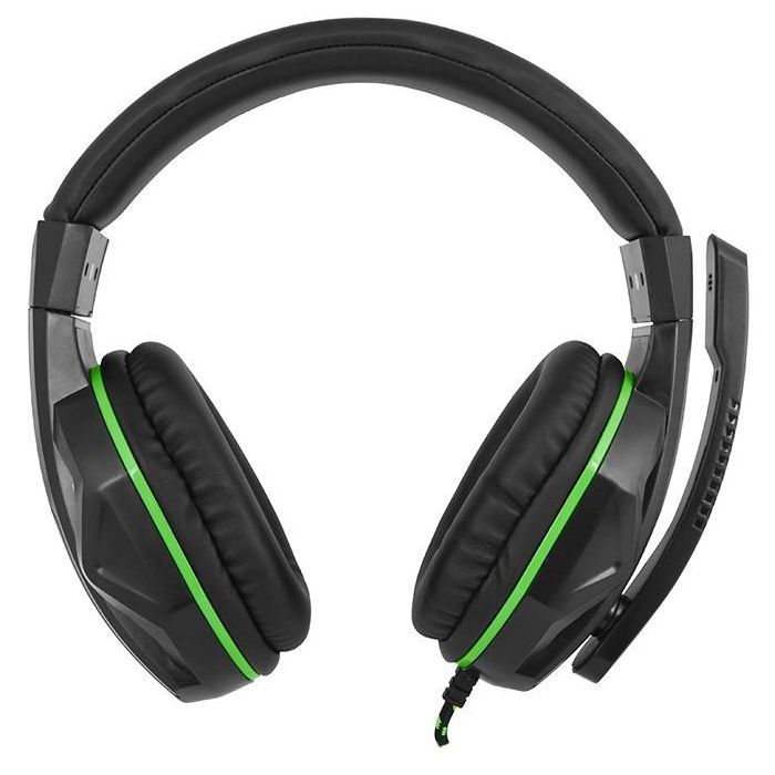 Наушники Gemix N2 LED Black-Green Gaming изображение 2
