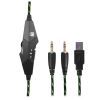 Наушники Gemix N2 LED Black-Green Gaming изображение 4