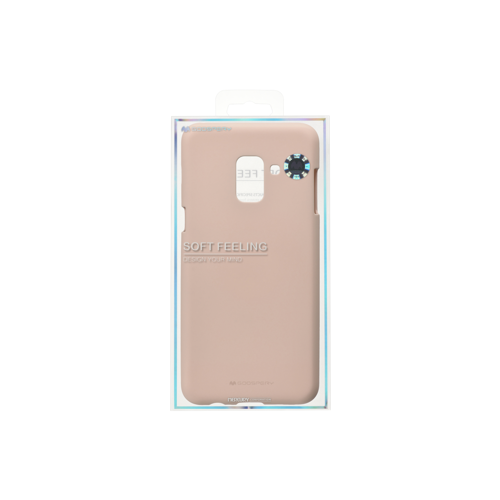 Чехол для мобильного телефона Goospery Samsung Galaxy A8 (A530) SF Jelly Pink Sand (8809550413450) изображение 3