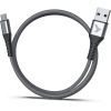 Дата кабель USB 2.0 AM to Micro 5P 1.0m Flex Gray Pixus (4897058531145) изображение 2