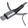 Дата кабель USB 2.0 AM to Micro 5P 1.0m Flex Gray Pixus (4897058531145) зображення 5