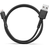 Дата кабель USB 2.0 AM to Lightning 1.0m Soft black Pixus (4897058530933) изображение 2