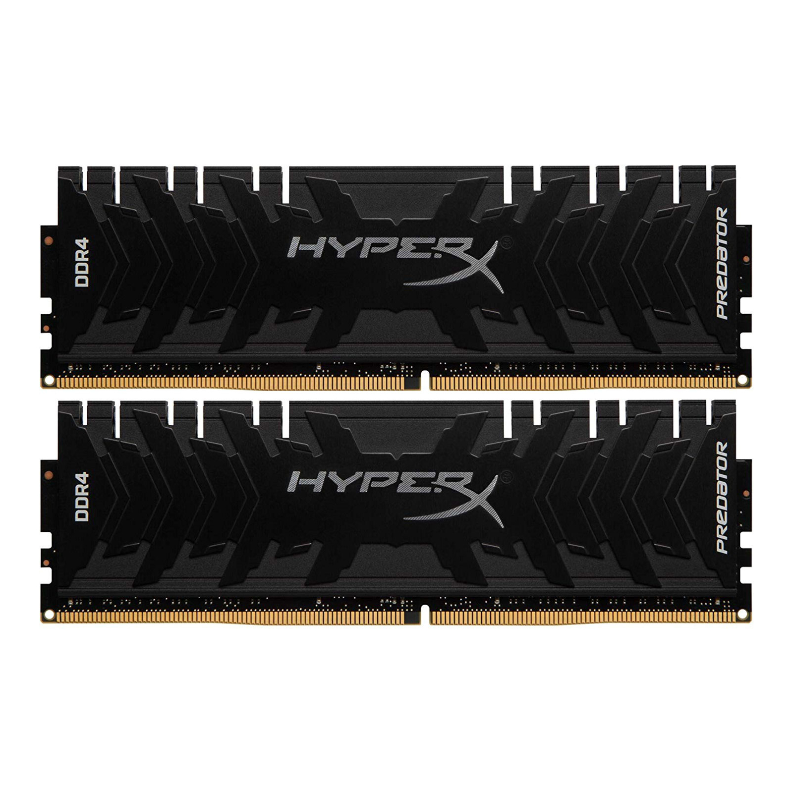 Модуль пам'яті для комп'ютера DDR4 32GB (2x16GB) 3200 MHz HyperX Predator Black Kingston Fury (ex.HyperX) (HX432C16PB3K2/32)