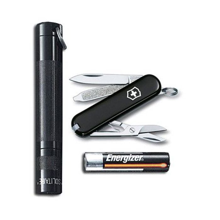 Нож Victorinox набор с фонарем Maglite (4.4003)