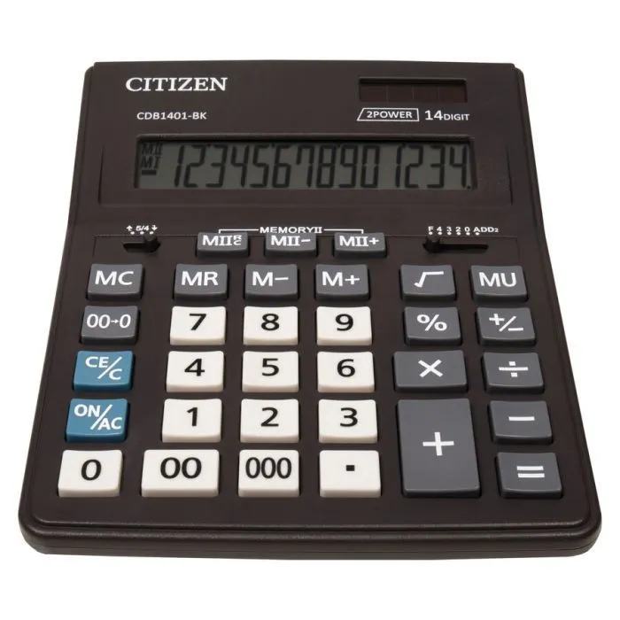 Калькулятор Citizen CDB1401-BK