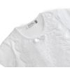 Кофта дитяча Matilda з мереживом з коротким рукавом (10497-152G-white) зображення 2