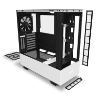 Корпус для ПК NZXT H510 Matte White (CA-H510E-W1) изображение 9