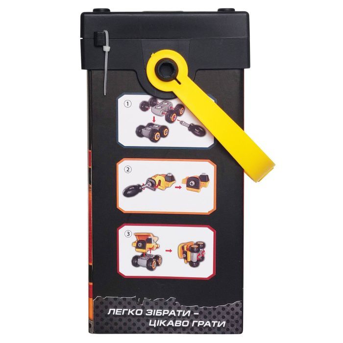 Конструктор Microlab Toys Будівельна техніка - кар'єрний самоскид (MT8907) зображення 4