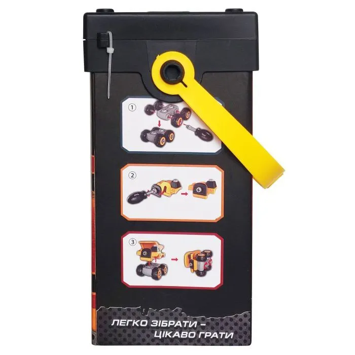 Конструктор Microlab Toys Будівельна техніка - кар'єрний самоскид (MT8907) зображення 4
