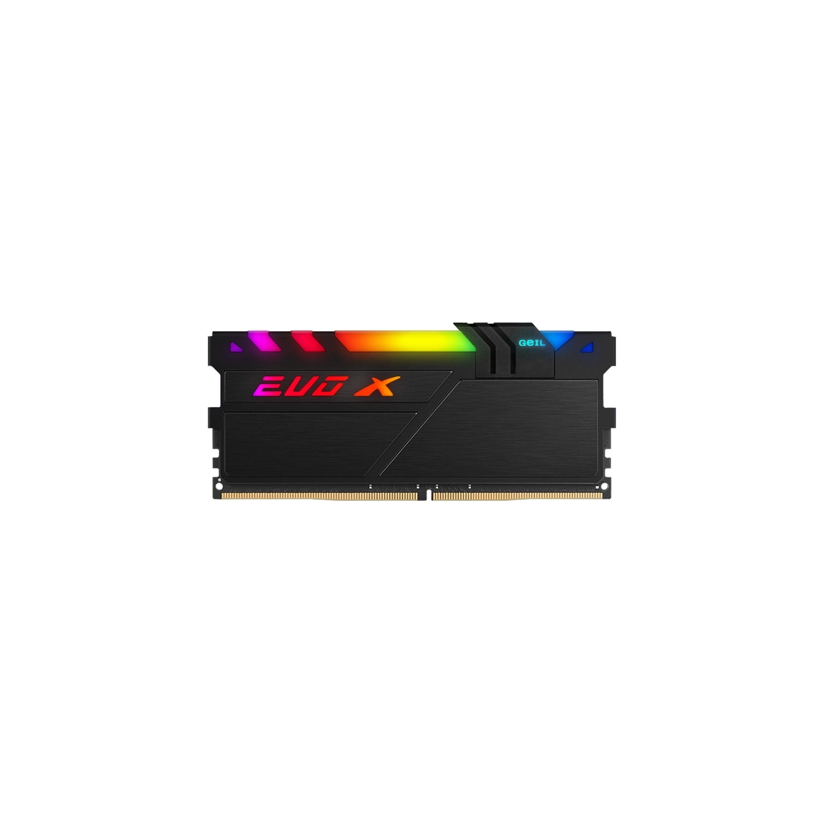 Модуль пам'яті для комп'ютера DDR4 8GB 3200 MHz Evo X Hybrid Independent Light Geil (GEXSB48GB3200C16ASC)