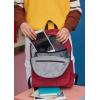 Рюкзак туристический Xiaomi 14" RunMi 90 Points Youth College Backpack Deep Red (6972125147981_) изображение 3