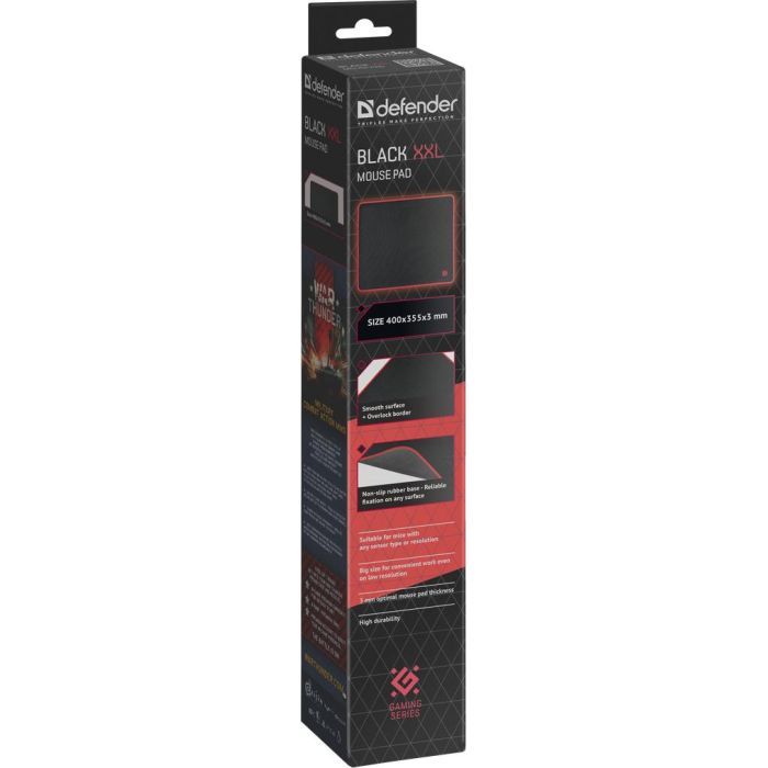 Коврик для мышки Defender XXL Black (50559) изображение 4