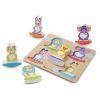 Развивающая игрушка Melissa&Doug Формовой пазл-качалка Сафари (MD1886) изображение 2