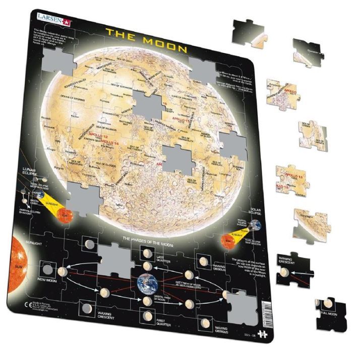 Пазл Larsen Макси Луна 70 деталей (SS5-RU) изображение 2
