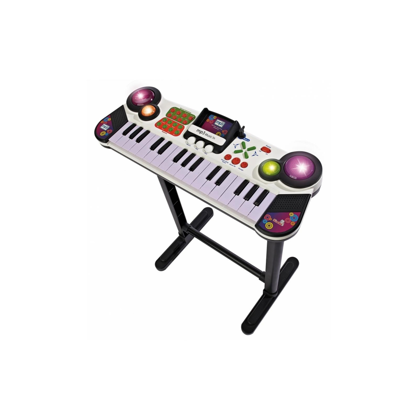 Музыкальная игрушка Simba Клавишные-парта с разъемом для MP-3 плеера 31 клавиша 67 см (6832609)