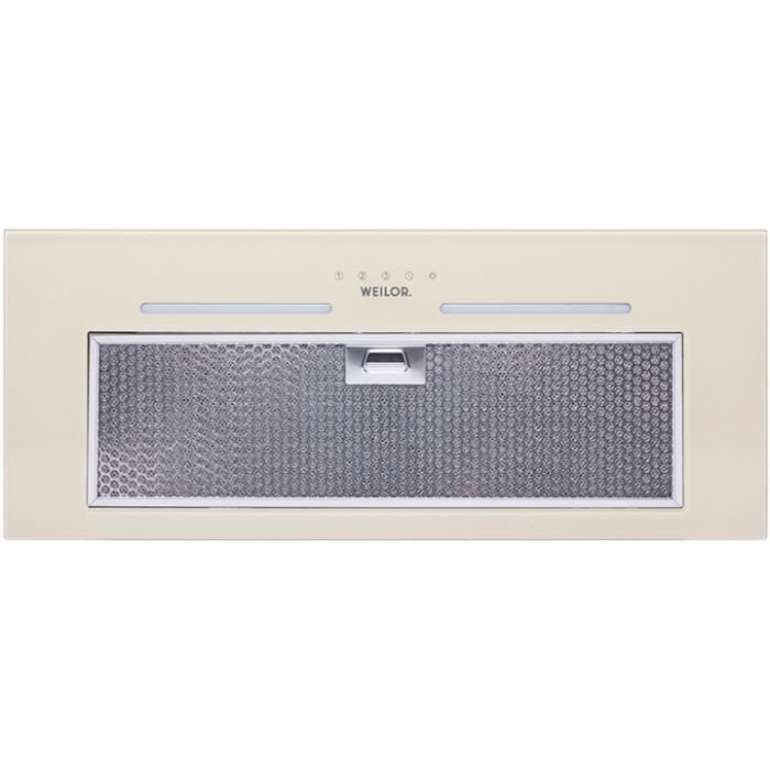 Витяжка кухонна Weilor PBS 72650 GLASS WH 1250 LED Strip зображення 4