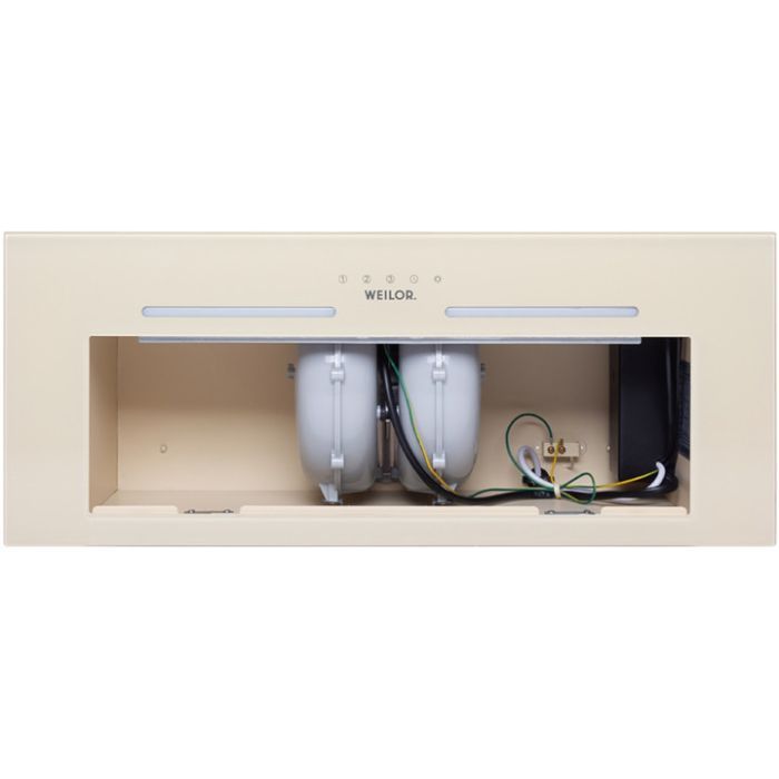 Витяжка кухонна Weilor PBS 72650 GLASS WH 1250 LED Strip зображення 7