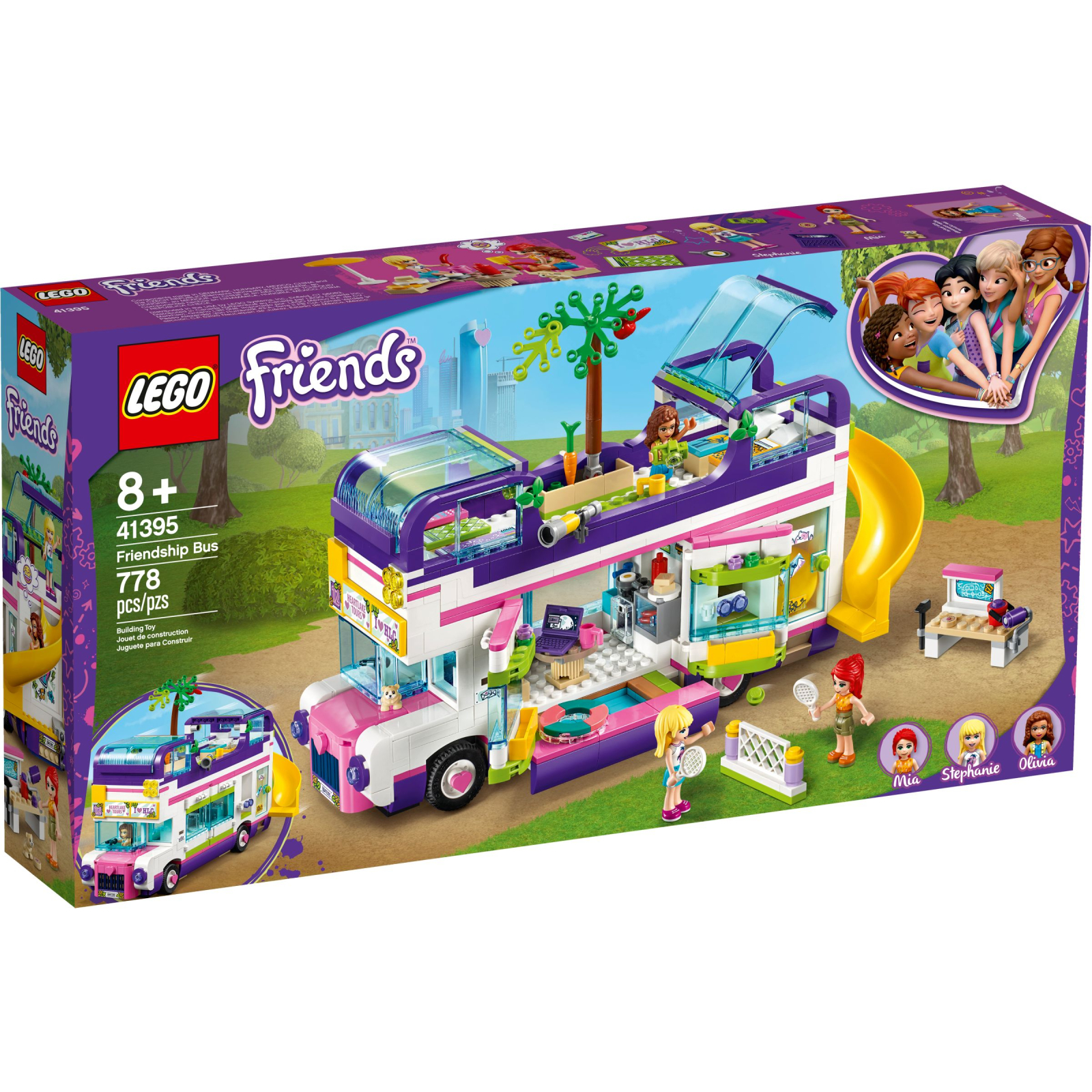 Конструктор LEGO Friends Автобус друзів 778 деталей (41395)