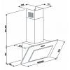 Витяжка кухонна Eleyus VERTICAL 700 60 WH (VERTICAL70060WH) зображення 8