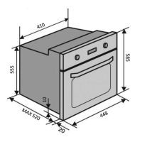 Духовой шкаф Ventolux NEW YORK 6 MT (BK) (NEWYORK6MT(BK)) изображение 7