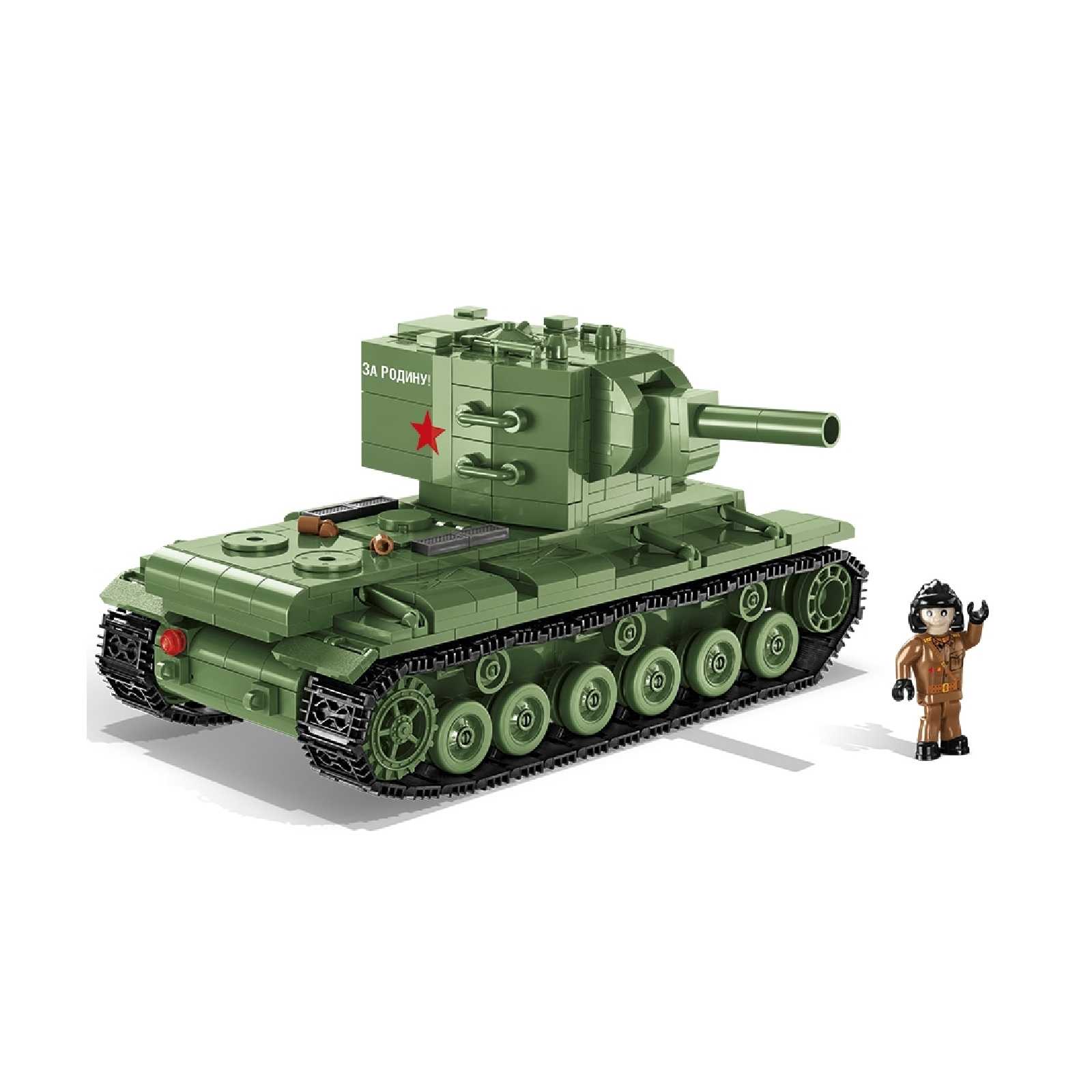 Конструктор Cobi World Of Tanks КВ-2 595 деталей (COBI-3039) изображение 3