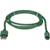 Дата кабель USB 2.0 AM to Micro 5P 1.0m USB08-03T green Defender (87804) зображення 2