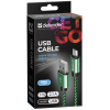 Дата кабель USB 2.0 AM to Micro 5P 1.0m USB08-03T green Defender (87804) изображение 3