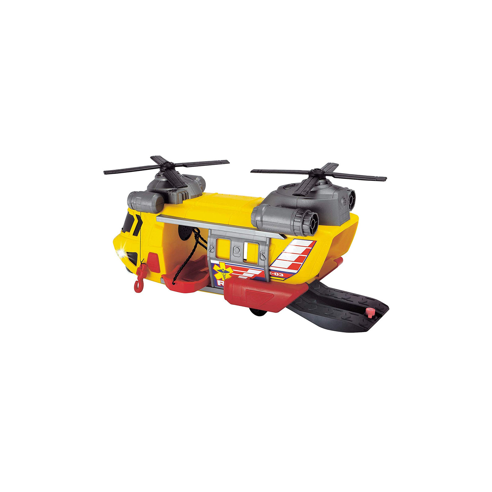 Спецтехника Dickie Toys Вертолет Служба спасения со звуковыми и световыми эффектами (3306004) изображение 2